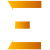 Logo ambra sfumatura curvata
